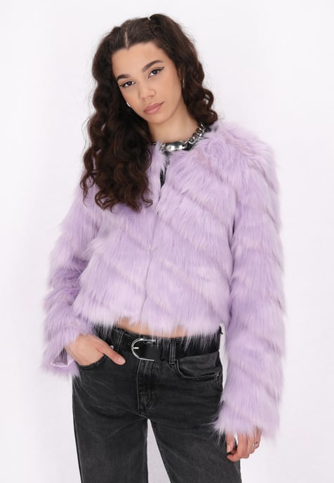 Mymo Jacke Damen Hellviolett - Image 3