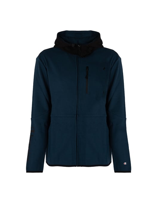 Champion Sweatshirt Full Zip Men's Black