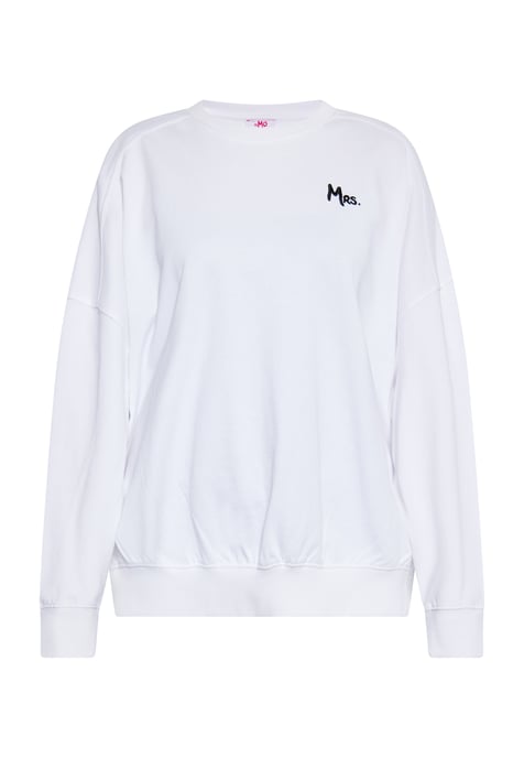 Mymo Sweatshirt Damen weiss - Image 1