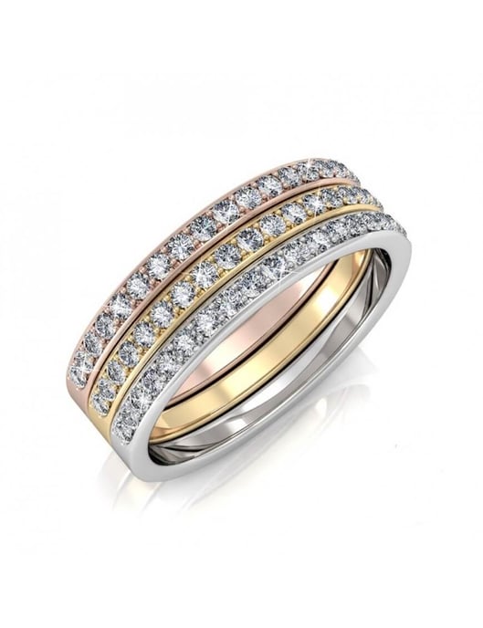 Dreifaltigkeitsring - Silber und Multi - Image 1