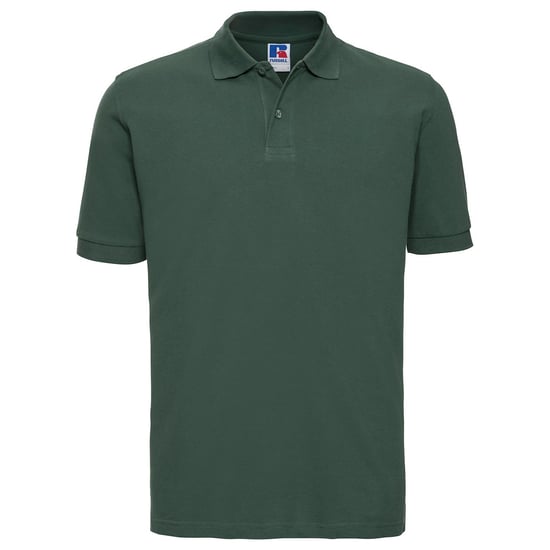 Russell - "Classic" Poloshirt für Herren (Flaschengrün) - Image 1
