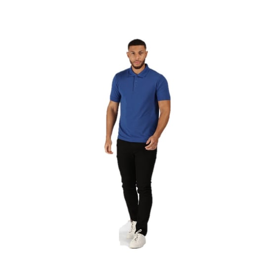 Regatta Classic Mens 65/35 Short Sleeve Polo Shirt (Royal Blue)