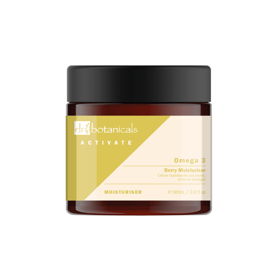 Dr Botanicals Aktivieren Omega 3 Beere Feuchtigkeitscreme 60ml - Image 1