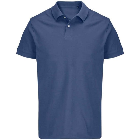 SOLS - "Pacific" Poloshirt Doppelnähte für Herren/Damen Unisex (Denim) - Image 1