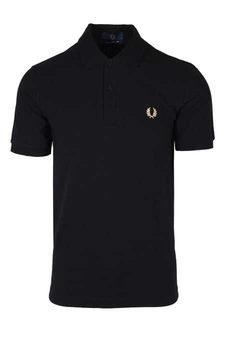 Fred Perry Das Original Made In England Polo-Shirt Schwarz - Image 1