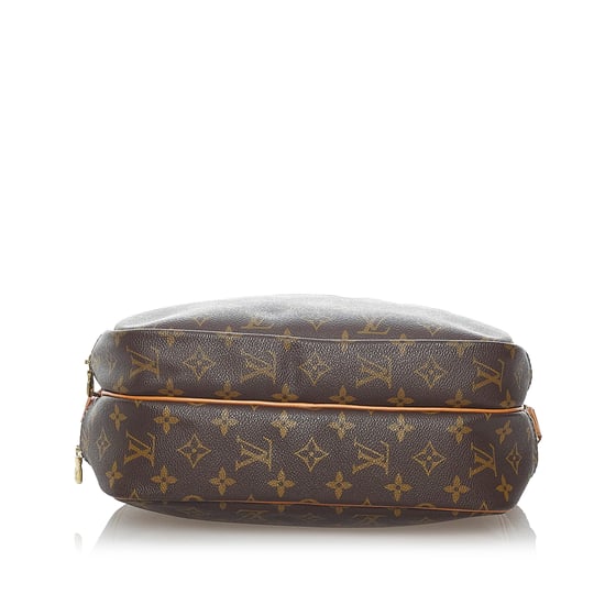 Vintage Louis Vuitton Monogram Reporter PM Brown