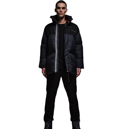 Regatta Mens Christian Lacroix Barbegal Printed Padded Jacket (Black)