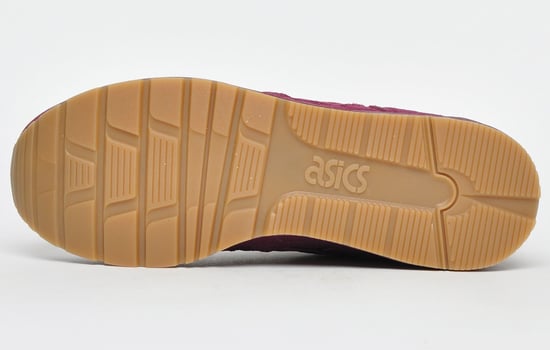 Asics Tiger Herren Gel-Lyte Turnschuhe Maroon - Image 4