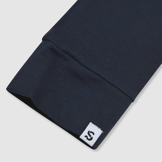 Navy cotton leggings