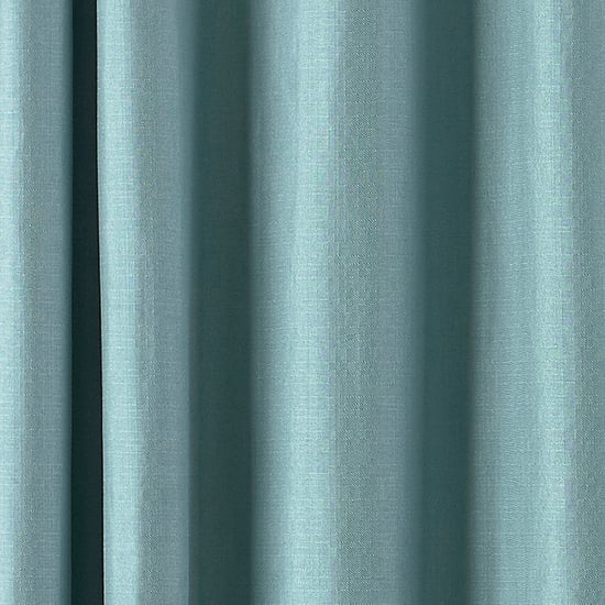 Atlantik Twill Gewebte Ösenvorhänge in Enten-Ei-Blau - Image 3