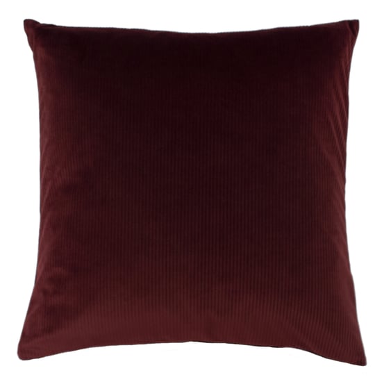 Aurora 45X45 Poly Cushion Ox Blood