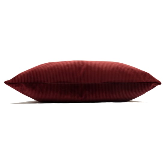 Aurora 45X45 Poly Cushion Ox Blood