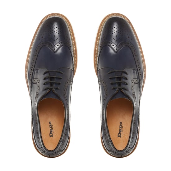 Dune Mens BERANO Round Toe Brogue