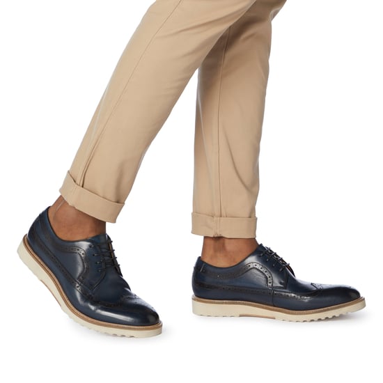 Dune Mens BERANO Round Toe Brogue