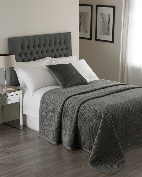 Brooklands Bedspread Graphite