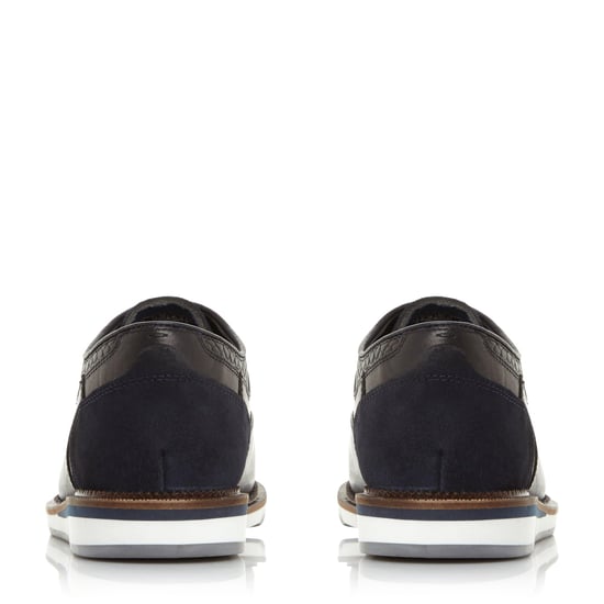 Dune Mens BOLSDER White Sole Lace Up Shoes