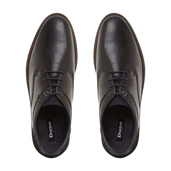 Dune Mens BOLSDER White Sole Lace Up Shoes