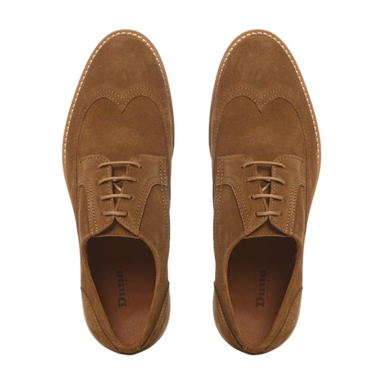 Dune Mens BOOOM Casual Cork Wedge Lace Up Brogues