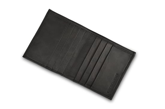 Woodland Leather Black 8 Credit Card Slot RFID Bi Fold Wallet - Image 2