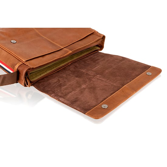 Men’s Texan Retro Leather Messenger Bag, Men’s Shoulder Bag