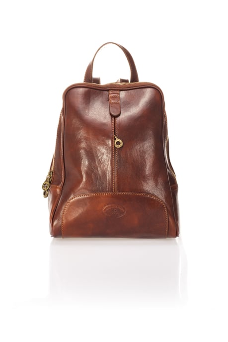 Women's Classic Leather Backpack