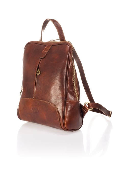Women's Classic Leather Backpack