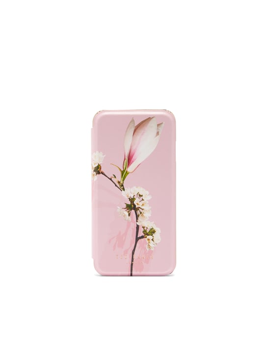 Ted Baker Bryony Hharmony iPhone 8 Mirror Case in Pale Pink