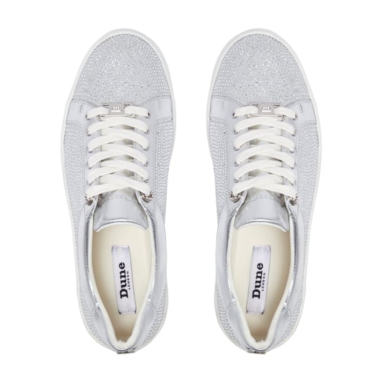 Dune Ladies EXCEED Embellished Mesh Trainers
