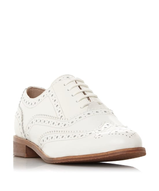 Dune Ladies FRENCHIE Leather Brogue Shoes