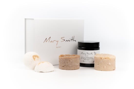 100% Natural and Vegan Friendly Freshie Bath & Body Gift Set - Vanilla & Sandalwood
