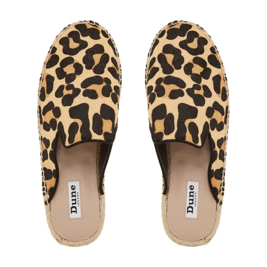 Dune Ladies GAILS Leather Espadrille Mule
