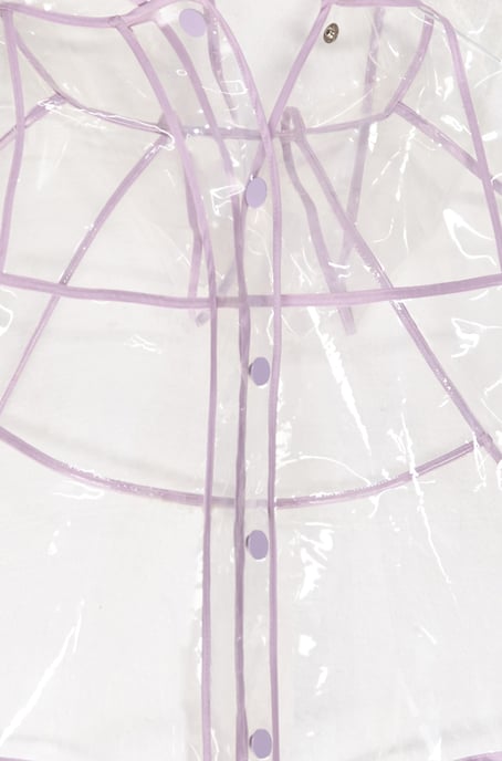 Bow Detail Rain Cape