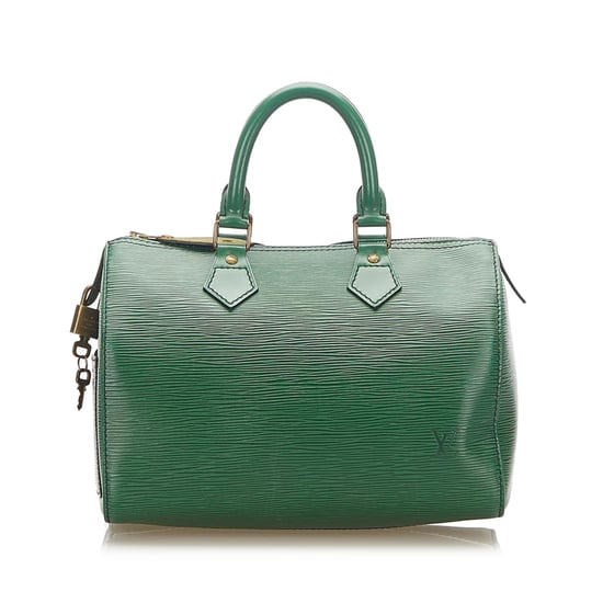Vintage Louis Vuitton Epi Speedy 25 Green - Image 1