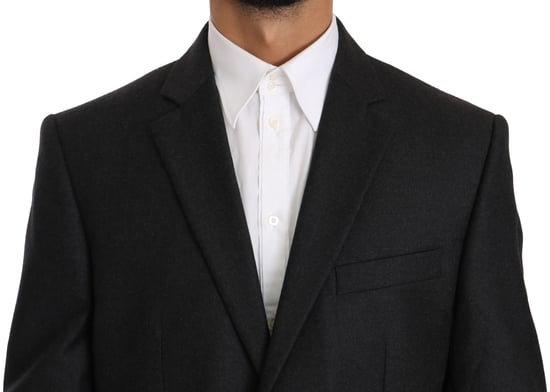 Dolce & Gabbana Blauer Kalbsledergürtel mit Metallverschluss - Image 2
