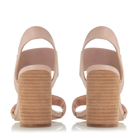 Dune Ladies JUMPER Double Strap High Block Heel Sandals