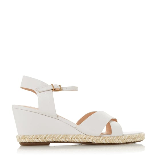 Dune Ladies KIWII Espadrille Trim Wedge Heel Sandals