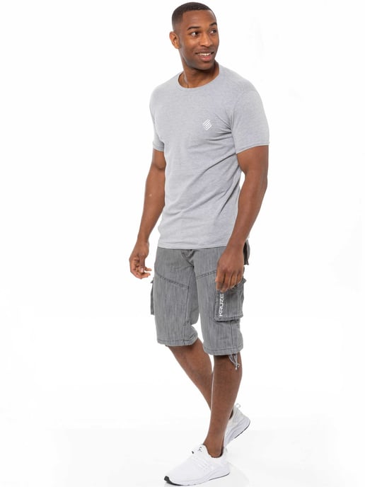 Kruze Herren Cargo Combat Shorts - Image 6