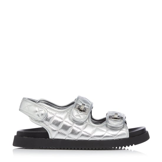 Dune Ladies LOCKSTOCKK Double Strap Flat Sandals