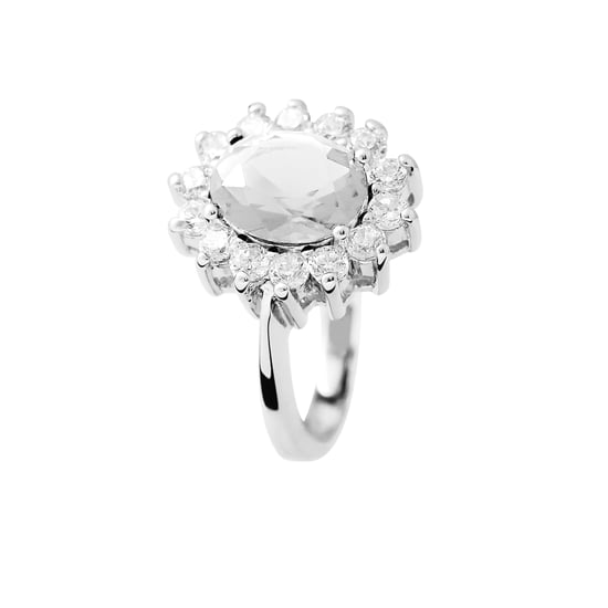 DIADEMA - Ring - Crystal - Pure White Collection
