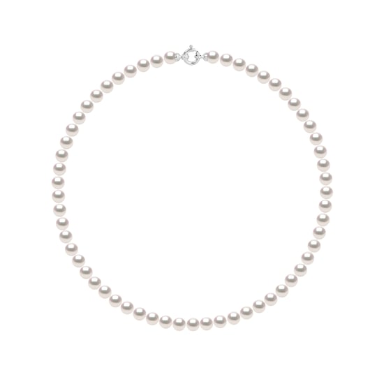 DIADEMA - Necklace - True Japanese Akoya Cultured Pearl - Quality AA+