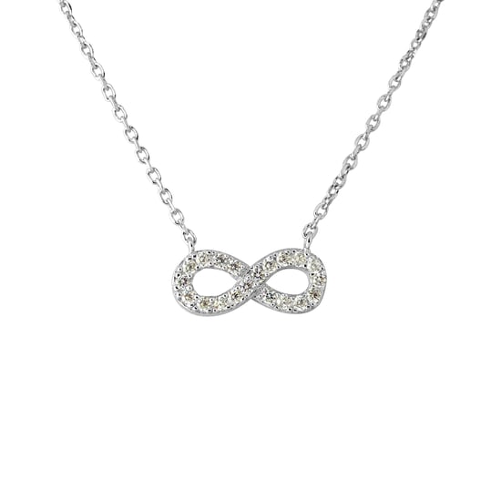 DIADEMA - Necklace - Pure White - Collection Crystal Pearl
