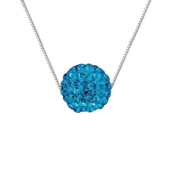 DIADEMA - Necklace - Crystal Blue - Love Jewelry Collection