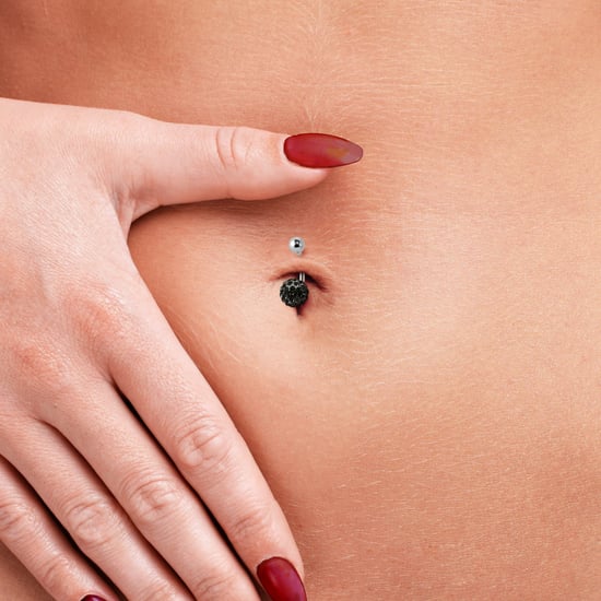 DIADEMA - Piercing - Black Crystal Ball - Love Jewelry Collection