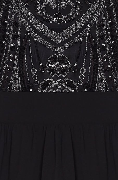 Sequin Detailed Maxi Dress