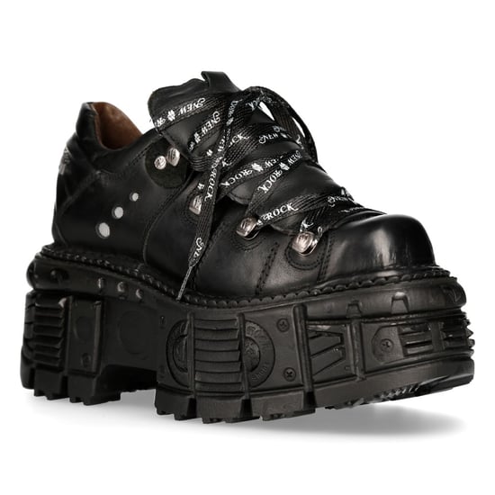New Rock Unisex Platform Punk Metal Boots- M-TANK120N