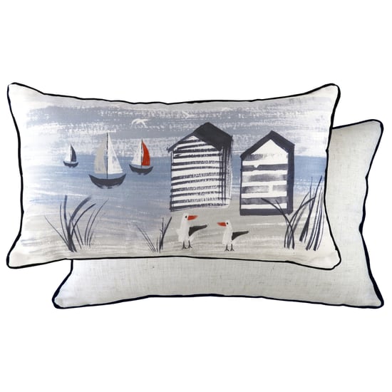 Maritime Strandhütten-Kissen - Image 1