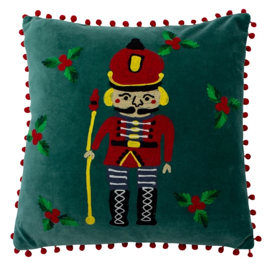Nutcracker Polyester Filled Cushion
