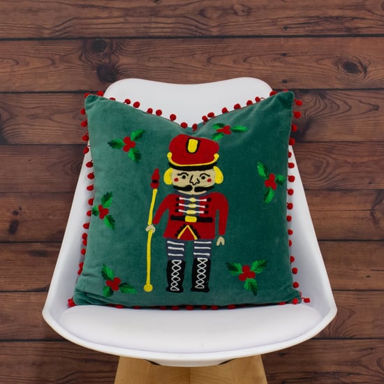 Nutcracker Polyester Filled Cushion