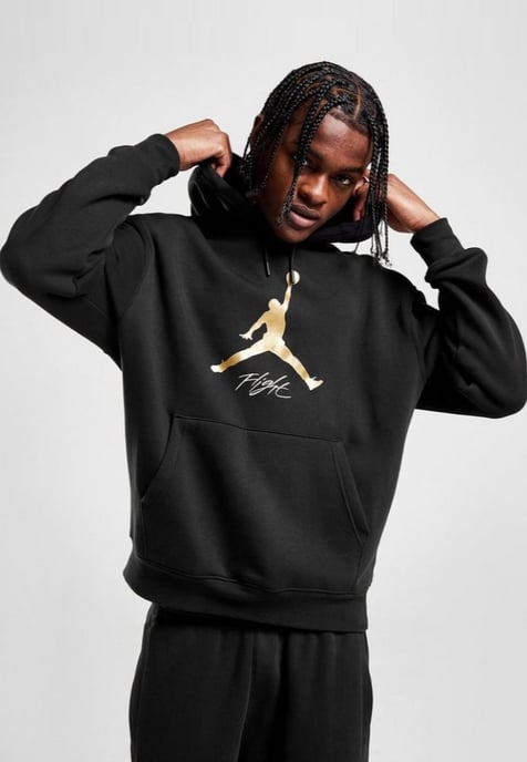 Nike Sportswear Standardausgabe Trainingsanzug mit Kapuze in Schwarz - Image 6