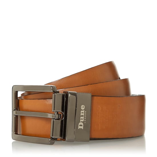 Dune Mens OPRA Reversible Leather Belt - Image 1